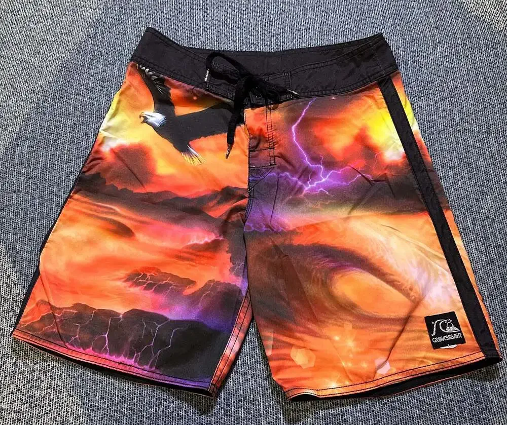 Quiksilver Oasis Eagle Graphic Board Shorts